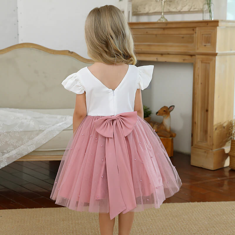 Robe Princesse Demoiselle D’honneur Petite Fille – Image 4