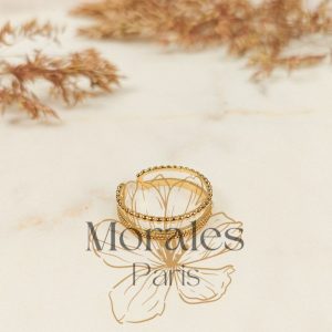 Bague Anneau Double Bohème