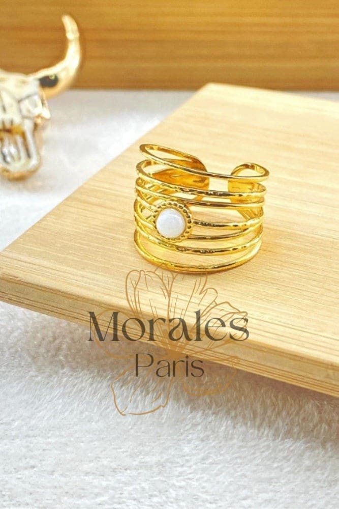 Bague Bohème Chic Multi-Rangs – Image 2