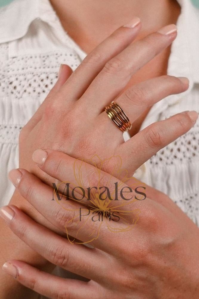Bague Bohème Dorée – Image 3