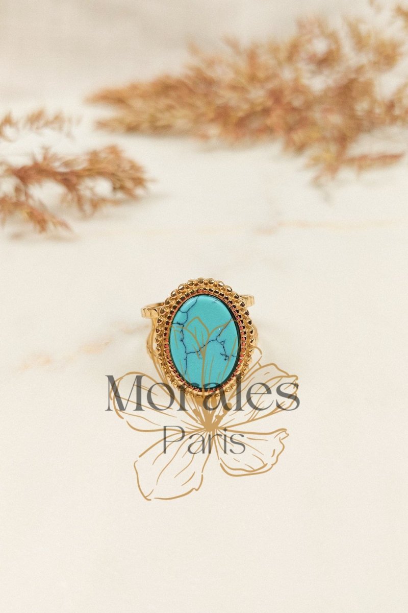 Bague Bohème Turquoise - Image 5