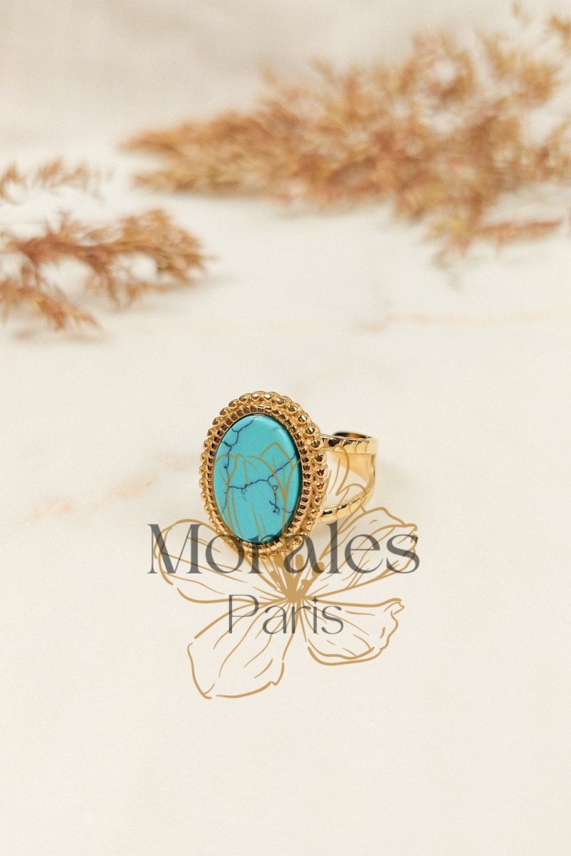 Bague Bohème Turquoise - Image 4