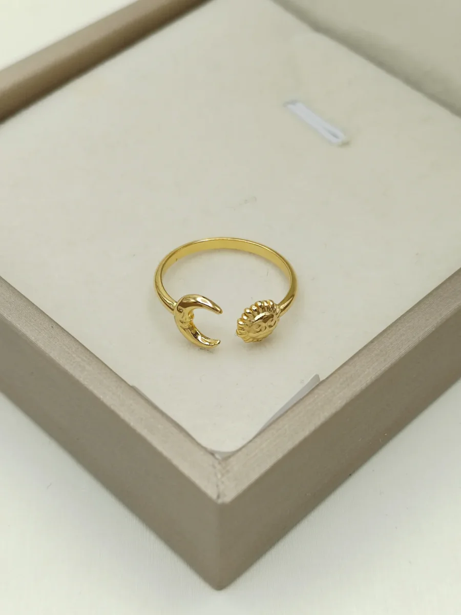 Bague de phalange ou d'orteil " Soleil " - Image 2