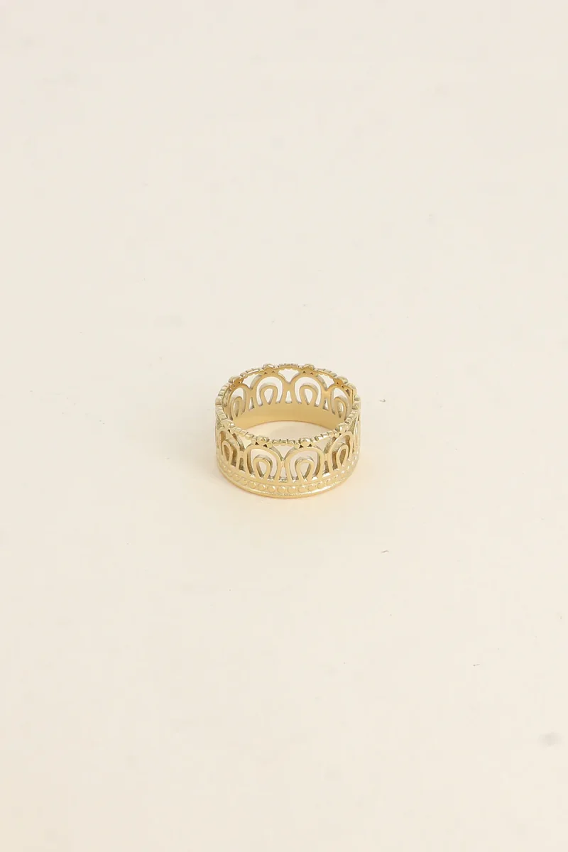 Bague "Motif Graphiques"