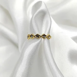 Bague de phalange ou d'orteil " Strass "