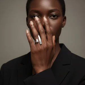 Bague Senu Argent Massif Ajustable Sénégal