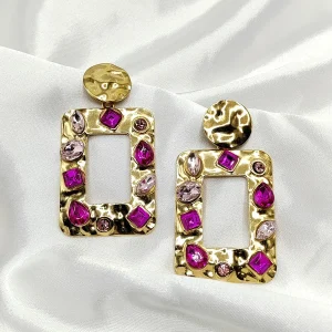 Boucles d'Oreille " Over - Bling "