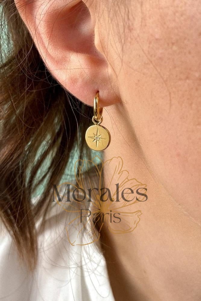 Boucles d’oreilles Bohème Etoile – Image 3