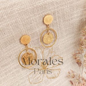 Boucles d’oreilles Dorée Bohème Chic