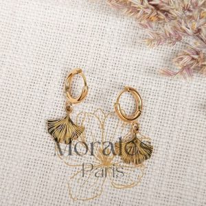 Boucles d’oreilles Feuilles de Gingko
