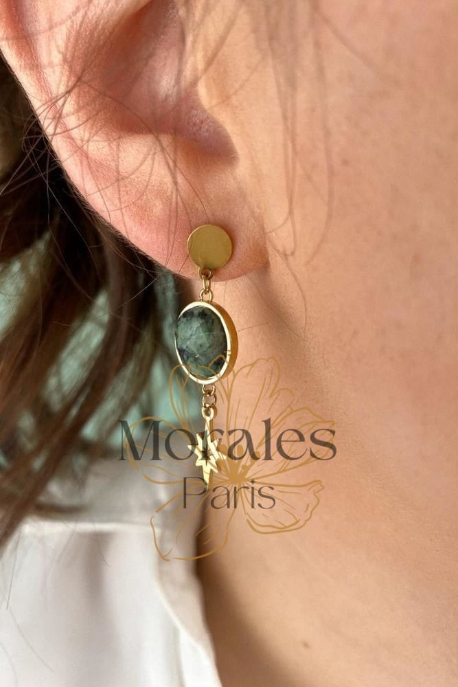 Boucles d’oreilles Pendante Bohème – Image 3