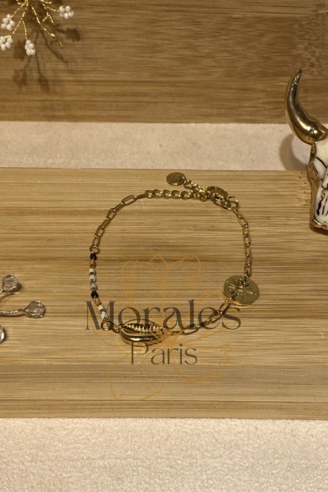 Bracelet Bohème Coquillage Doré – Image 2