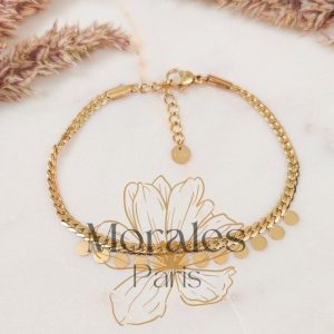 Bracelet Bohème Pampille Doré