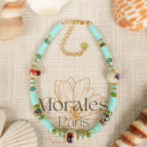 Bracelet Cheville Bohème Turquoise