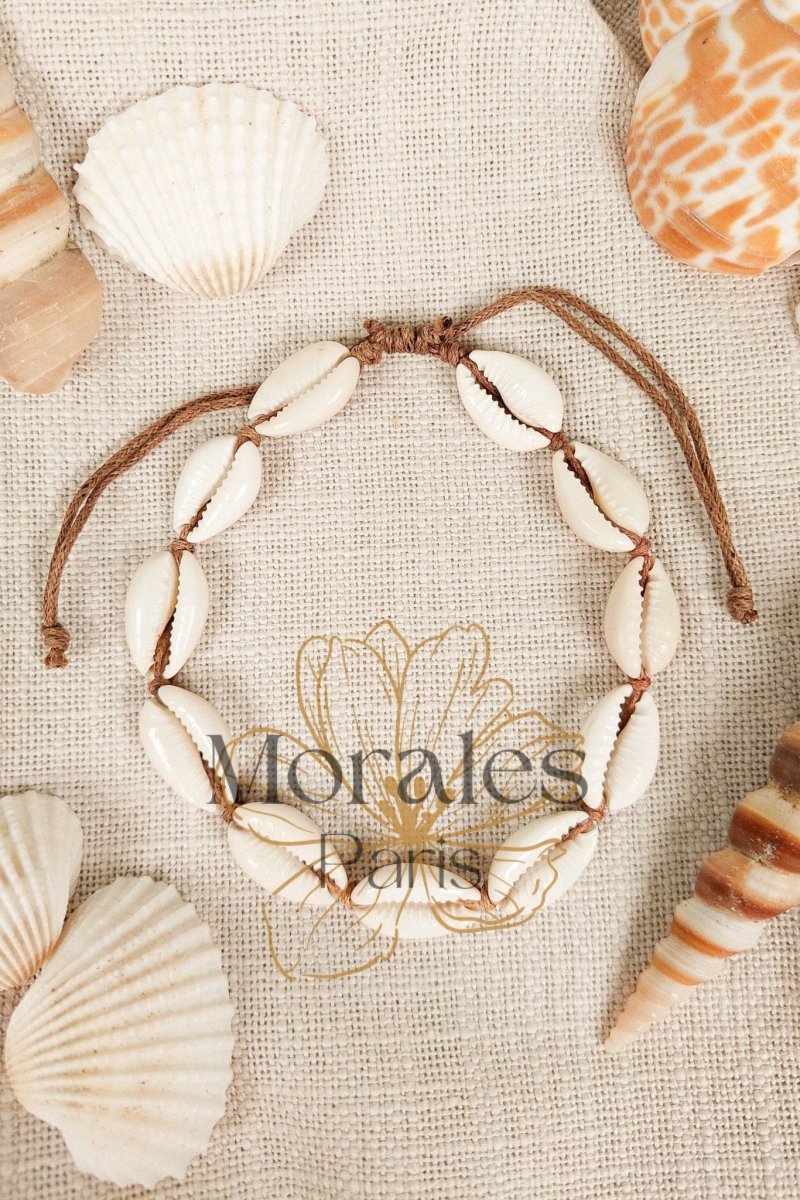 Bracelet Cheville Coquillage Bohème – Image 3