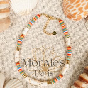 Bracelet Cheville Perles Coquillage