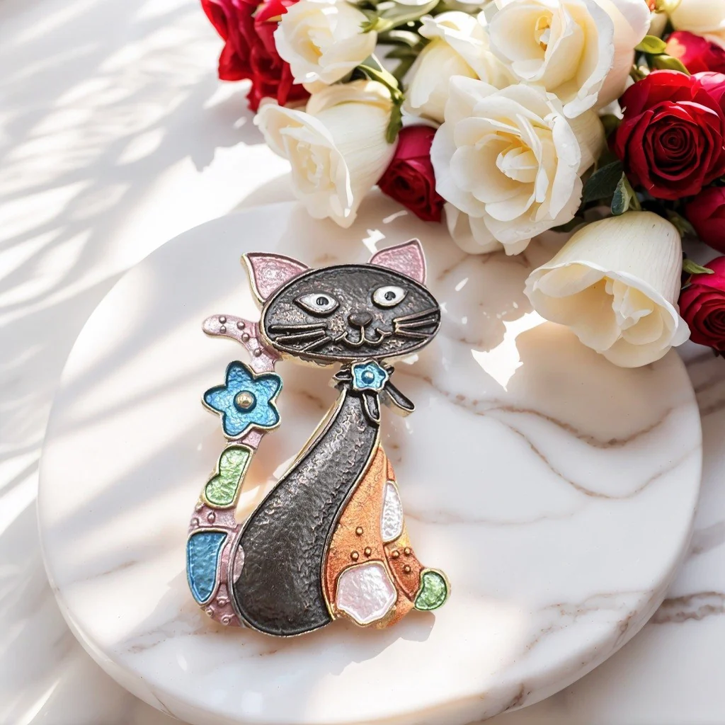 Broche " Chat " – Image 2
