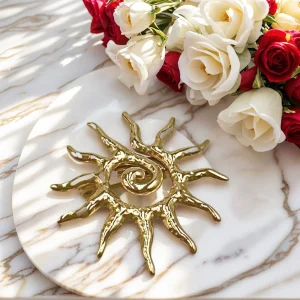 Broche " Soleil "