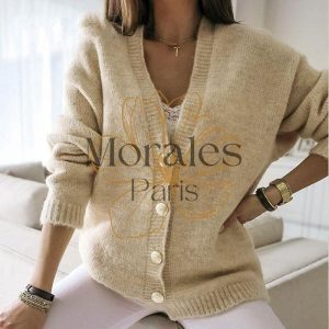 Cardigan Bohème Élégant