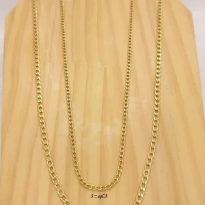 Collier acier maille "Rayan"