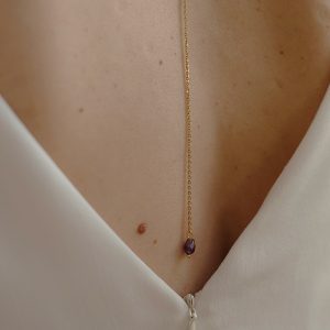 Collier de dos Améthyste – Lluvia