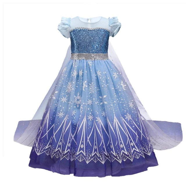 Robe de Princesse avec Cape - Image 4