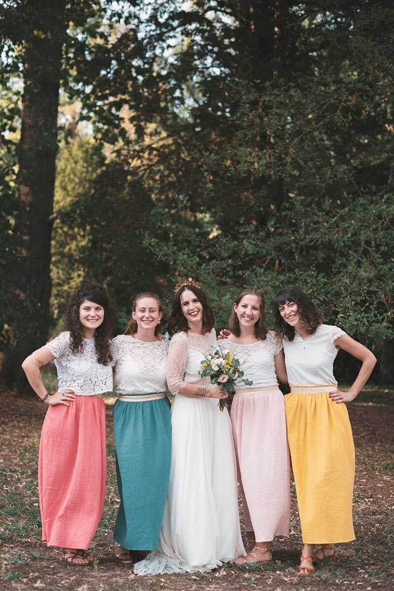 Jupe longue amande Cot Cot Cousette – Image 3