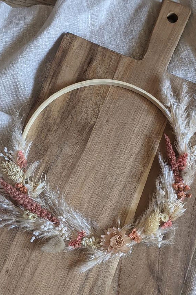 Atelier Couronne de fleurs séchées - Image 2
