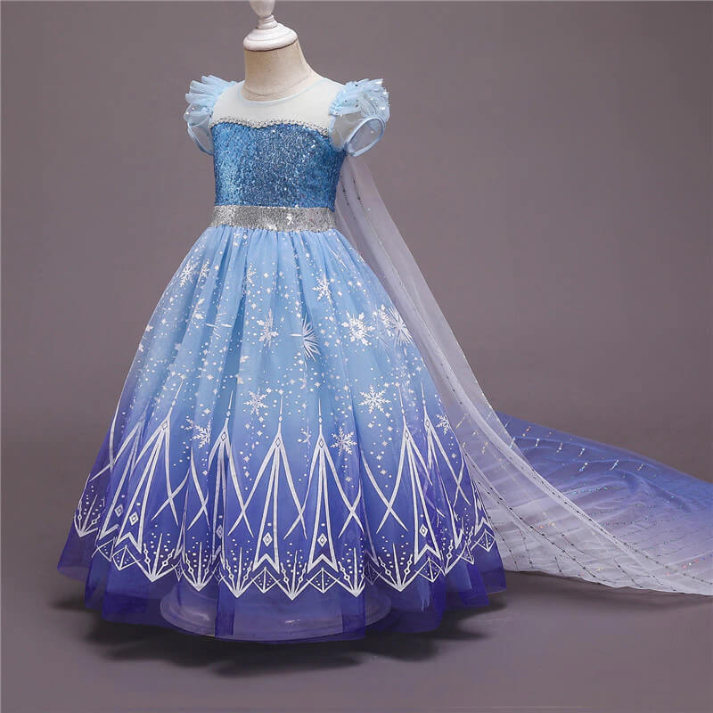 Robe de Princesse avec Cape - Image 6