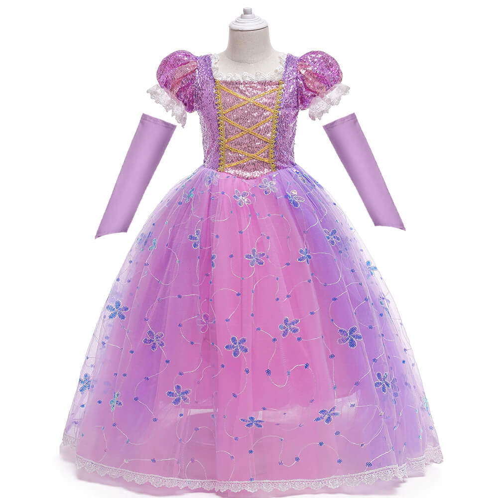 Robe Princesse Rose Paillette – Image 5