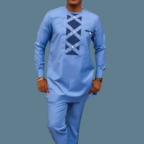 Ensemble Tunique Africaine homme – Image 9