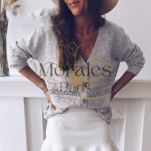 Gilet Cardigan Bohéme Vintage