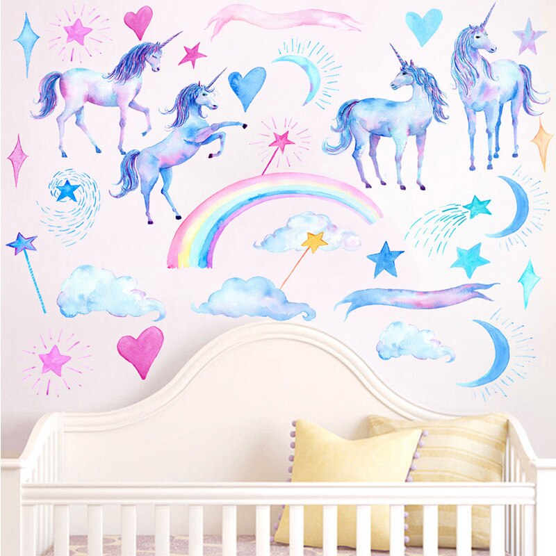 Grand Stickers Licorne – Image 2