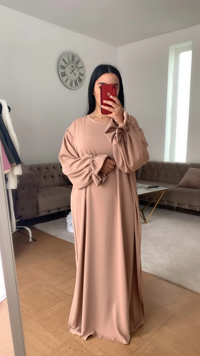 Abaya Kamila Vieux rose