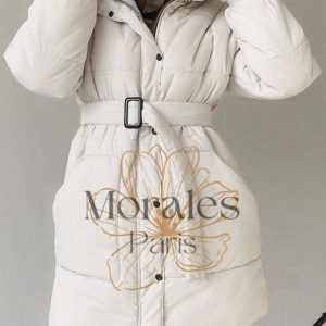 Manteau Blanc Bohème Classique
