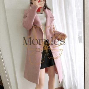 Manteau Bohème Chic Rose