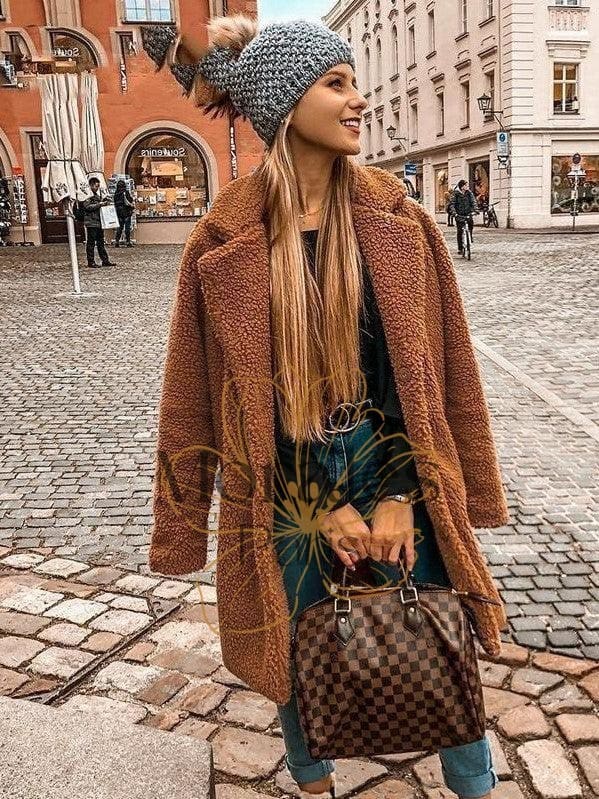 Manteau Bohème Peluche – Image 8