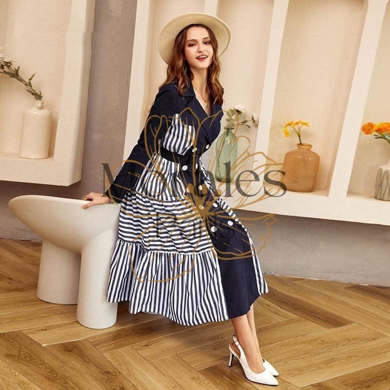 Manteau Trench Chic Bohème - Image 7