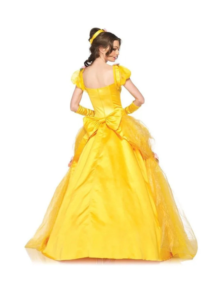 Déguisement Princesse Femme Jaune – Image 6