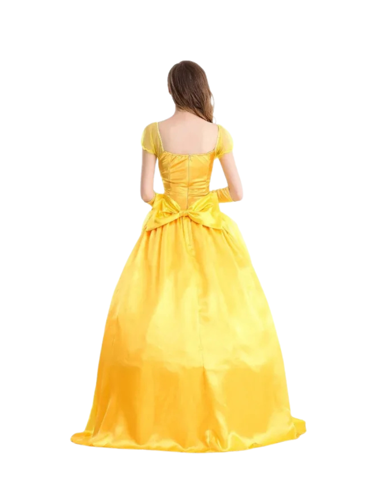 Déguisement Princesse Femme Jaune – Image 8