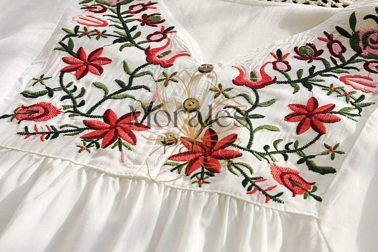 Blouse Bohème Brodée – Image 6
