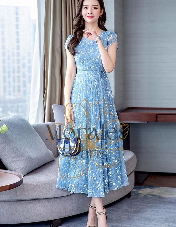 Robe Longue Bohème Printemps – Image 9