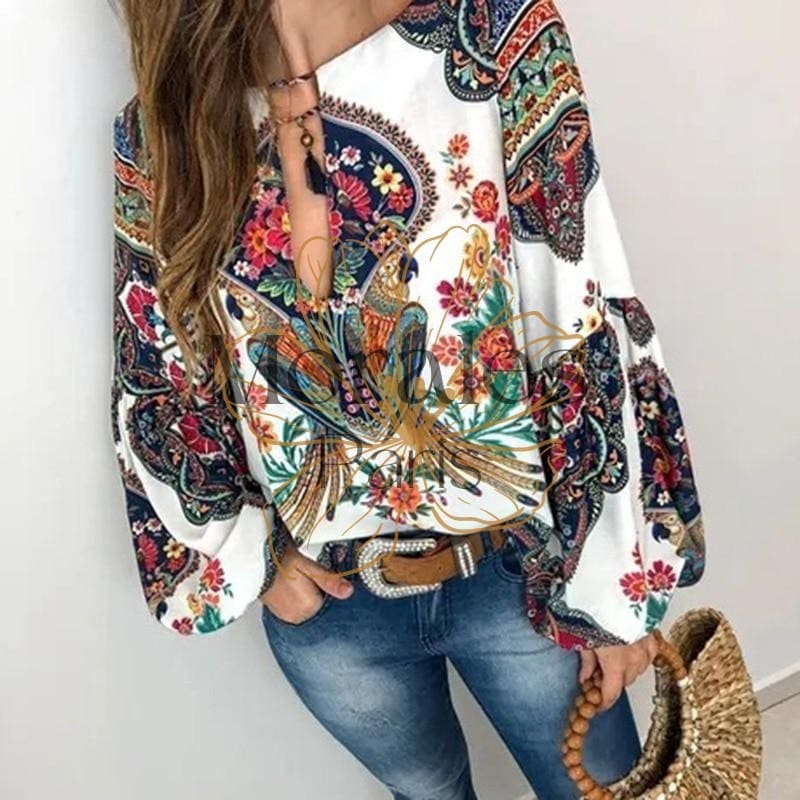 Blouse Style Hippie Bohème – Image 3