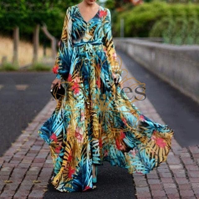 Robe Longue Bohème Nature – Image 7