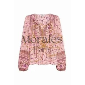 Tunique Manches Longues Rose