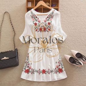 Blouse Bohème Brodée