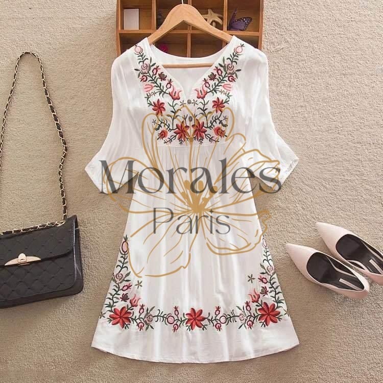 Blouse Bohème Brodée – Image 2