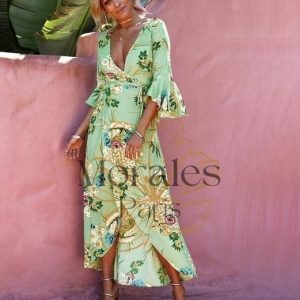 Robe Longue Bohème Petite Fleur