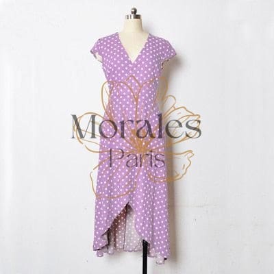 Robe Longue Bohème Pois – Image 4