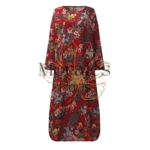 Maxi Robe Longue à Fleurs Style Bohème
